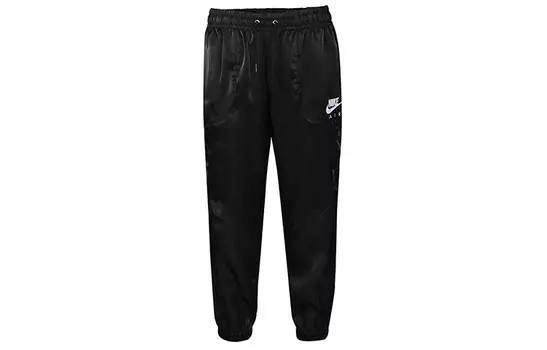 Женские трикотажные спортивные штаны Nike, цвет Black