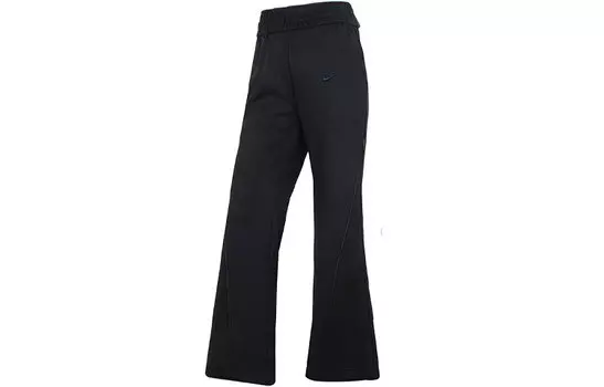 Женские трикотажные спортивные штаны Nike, цвет Black