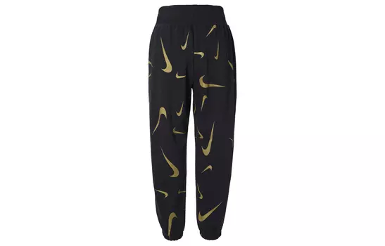 Женские трикотажные спортивные штаны Nike, цвет Black