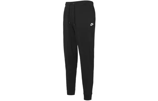 Женские трикотажные спортивные штаны Nike, цвет Black