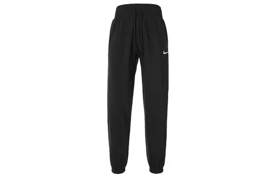 Женские трикотажные спортивные штаны Nike, цвет Black