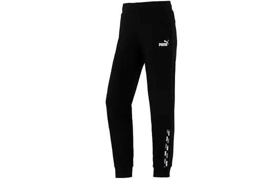 Женские трикотажные спортивные штаны Puma, цвет Black