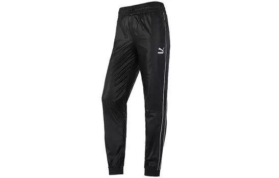 Женские трикотажные спортивные штаны Puma, цвет Black