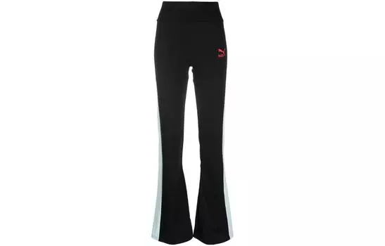 Женские трикотажные спортивные штаны Puma, цвет Black