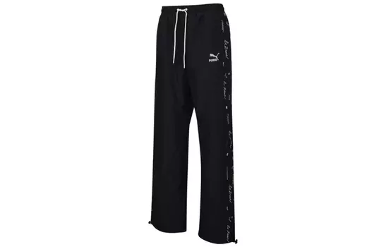 Женские трикотажные спортивные штаны Puma, цвет Black