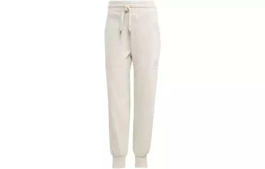 Женские трикотажные спортивные штаны Stella Mccartney X цвета экрю Adidas, Ecru