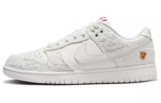 Женские туфли для скейтбординга Nike Dunk Low, Белый