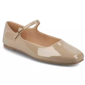 Женские туфли-лодочки Journee Carrie Dress Flats Journee Collection, цвет patent/taupe