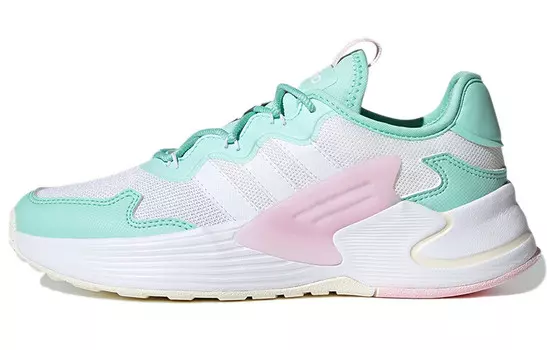 Женские туфли Roamer Lifestyle с низким верхом, белые/зеленые/розовые Adidas Neo