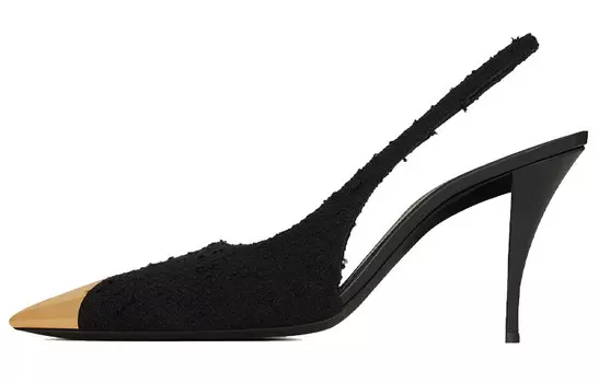 Женские туфли Saint Laurent Vesper, черный