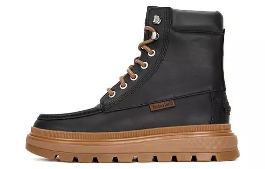 Ботинки Timberland Ray City Moc Toe Chukka Boots 'Black Regenerative Leather' Women's
