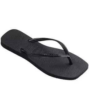 Женские узкие квадратные сандалии Havaianas, черный