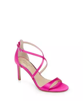 Женские вечерние сандалии Dimitra Jewel Badgley Mischka, розовый