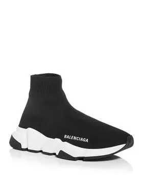 Женские высокие кеды Speed Knit Balenciaga