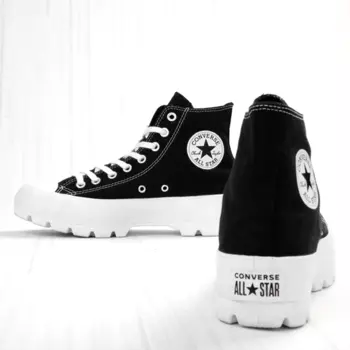 Женские высокие кроссовки Converse Chuck Taylor All Star, черный
