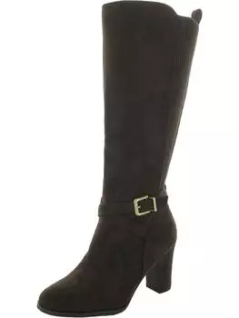 Женские высокие сапоги Teals из искусственной кожи White Mountain, цвет dark brown/fabric