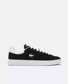Женские замшевые кроссовки Baseshot Lacoste, черный