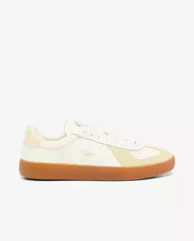 Женские замшевые кроссовки Baseshot Pro Lacoste, жёлтый