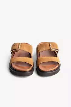 Женские замшевые сандалии Alpha Cecilia в стиле фолк Zadig & Voltaire
