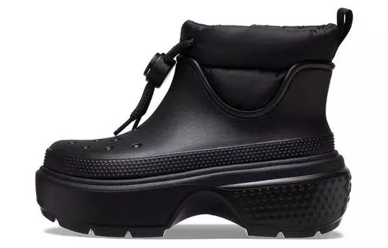 Женские зимние сапоги Crocs, Black