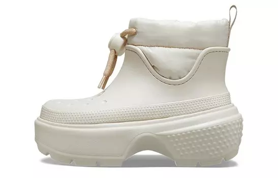 Женские зимние сапоги Crocs, Light Gray