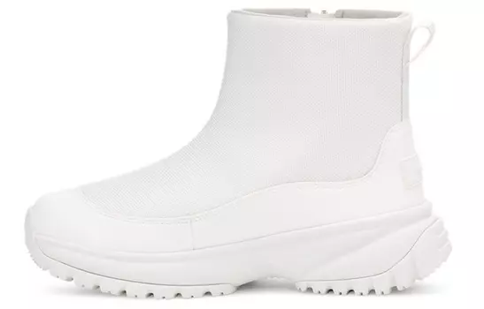 Угги UGG Yose Zip Fleece Lined Snow Boots White Women's