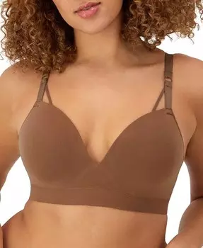 Женский бесшовный бюстгальтер из пеноматериала без косточек DM2330 Maidenform, коричневый
