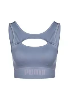 Женский бесшовный модный спортивный бюстгальтер Formknit PUMA, цвет Violett