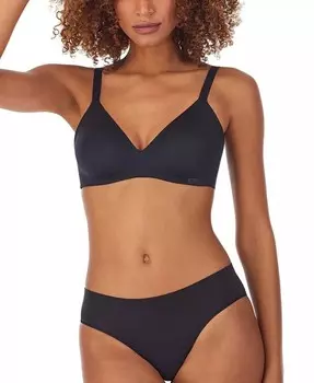 Женский бюстгальтер Litewear Active Comfort Wirefree DK7934 DKNY, черный