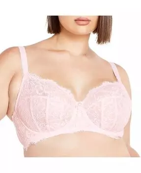 Женский бюстгальтер на косточках Lara CITY CHIC, розовый