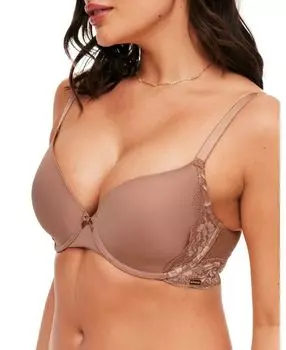 Женский бюстгальтер Paxton Contour с полной поддержкой Adore Me, коричневый/бежевый
