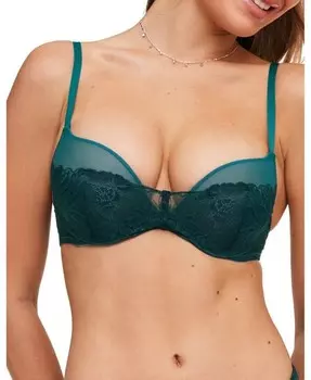 Женский бюстгальтер с глубоким вырезом Cyla Push Up Adore Me, зеленый