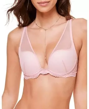 Женский бюстгальтер с глубоким вырезом Joslyn Push Up Adore Me, розовый