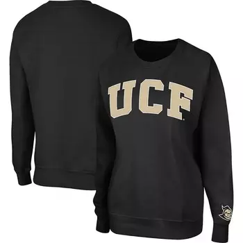 Женский черный пуловер с логотипом Colosseum UCF Knights Campanile, цвет Ucf Black