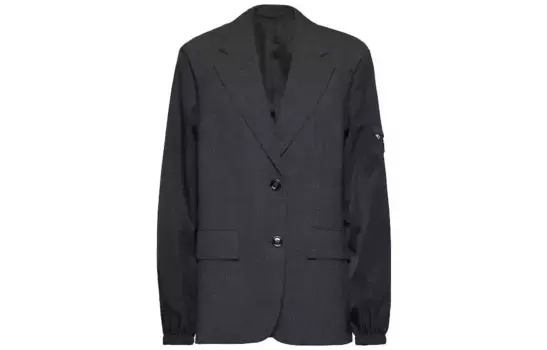 Женский деловой костюм PRADA, цвет Black