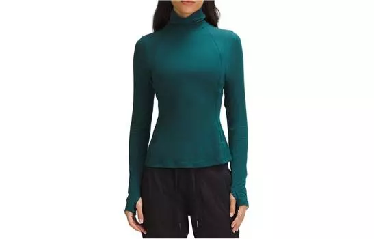 Женский джемпер с длинным рукавом Lululemon, Drip Coffee/ESPR