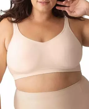Женский ежедневный комфортный бюстгальтер Wireless Shaper Shapermint Essentials, коричневый/бежевый