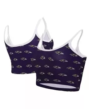 Женский фиолетовый бюстгальтер без косточек Baltimore Ravens Gauge Lounge Concepts Sport, фиолетовый
