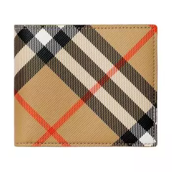 Женский кошелек из хлопковой смеси, песочного цвета Burberry