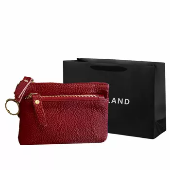 Женский кошелек Pink·Land для монет, Красный