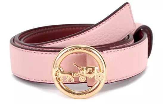 Женский кожаный ремень COACH