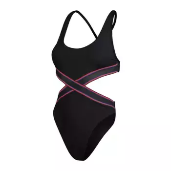 Женский купальник Speedo Convertible Cut Out 1 шт, черный