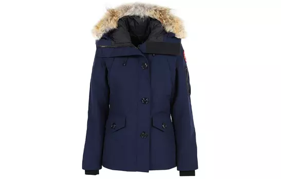Женский пуховик Canada Goose, Темно-синий