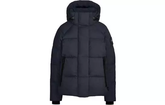 Женский пуховик Canada Goose, темно-синий