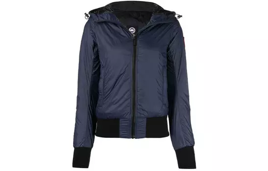 Женский пуховик Canada Goose, темно-синий