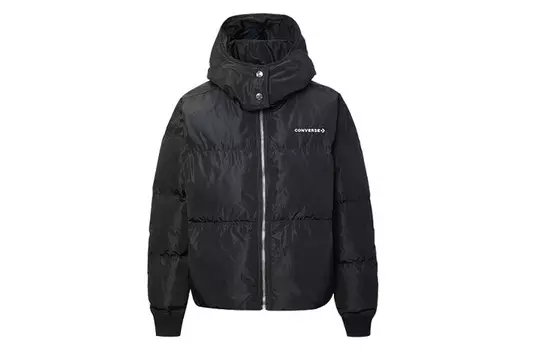 Женский пуховик Converse, цвет Black