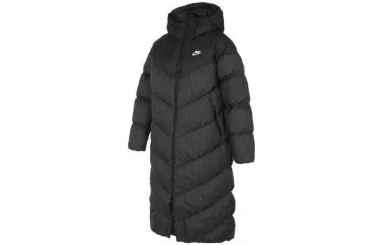 Женский пуховик Nike, черный