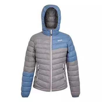 Женский пуховик Regatta, цвет gris/blue