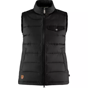 Женский пуховый жилет Greenland Fjallraven, черный
