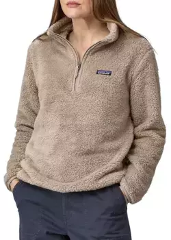 Женский пуловер Patagonia Los Gatos с молнией 1/4, цвет Seabird Grey